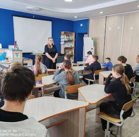В Губахе состоялась встреча учеников с сотрудником ПДН