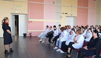 В Уральском медицинском колледже состоялась встреча студентов с руководителем ПДН