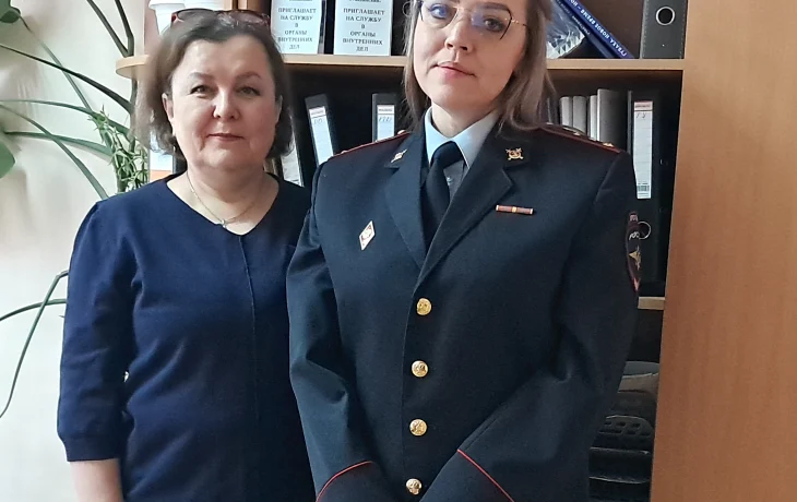 Представитель Общественного совета проверила работу подразделения по делам несовершеннолетних